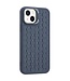 SoFetch Donkerblauw Honingraat TPU Hoesje voor de iPhone 14 Plus