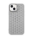 SoFetch Grijs Honingraat TPU Hoesje voor de iPhone 14 Plus