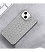 SoFetch Grijs Honingraat TPU Hoesje voor de iPhone 14 Plus