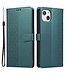 SoFetch Groen Ruiten Bookcase Hoesje met Polsbandje voor de iPhone 14 Plus