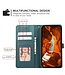 SoFetch Groen Ruiten Bookcase Hoesje met Polsbandje voor de iPhone 14 Plus