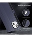 SoFetch Blauw Ruiten Bookcase Hoesje met Polsbandje voor de iPhone 14 Plus