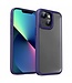 SoFetch Paars Lensbescherming Mat Hybride Hoesje voor de iPhone 14 Plus