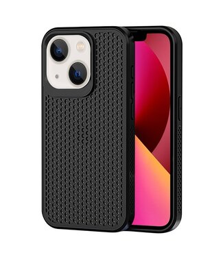 SoFetch Zwart Warmteafvoerend Hybride Hoesje iPhone 14 Plus