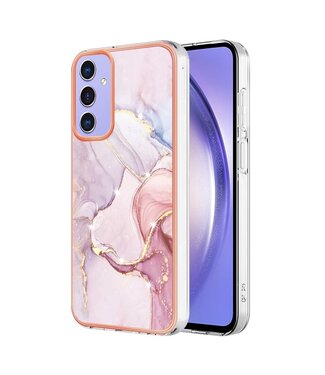 SoFetch Roze Marmer TPU Hoesje Samsung Galaxy A15 5G