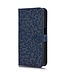 SoFetch Donkerblauw Stippen Bookcase Hoesje voor de Samsung Galaxy A15 5G