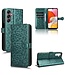 SoFetch Groen Stippen Bookcase Hoesje voor de Samsung Galaxy A15 5G