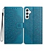 SoFetch Blauw Mandala Bookcase Hoesje voor de Samsung Galaxy A15 5G