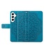 SoFetch Blauw Mandala Bookcase Hoesje voor de Samsung Galaxy A15 5G