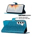SoFetch Blauw Mandala Bookcase Hoesje voor de Samsung Galaxy A15 5G
