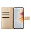 SoFetch Goud Mandala Bookcase Hoesje voor de Samsung Galaxy A15 5G