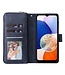 SoFetch Blauw Stijlvol Wallet Hoesje voor de Samsung Galaxy A15 5G
