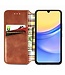 SoFetch Bruin Ruiten Bookcase Hoesje voor de Samsung Galaxy A15 5G