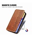 SoFetch Bruin Ruiten Bookcase Hoesje voor de Samsung Galaxy A15 5G