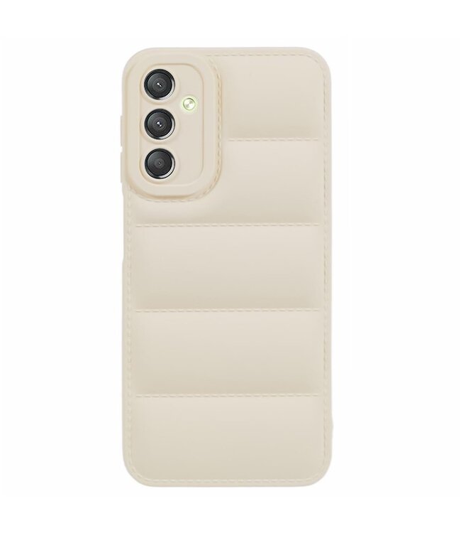 SoFetch Wit Raster TPU Hoesje voor de Samsung Galaxy A15 5G