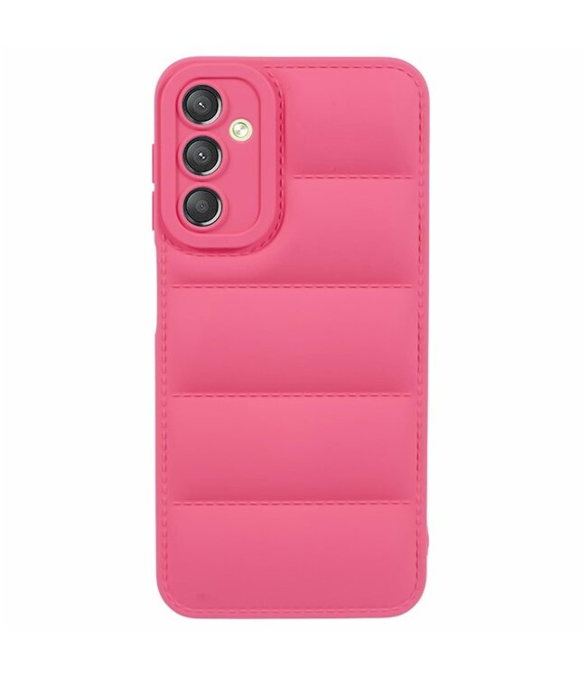 SoFetch Roze Raster TPU Hoesje voor de Samsung Galaxy A15 5G