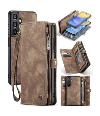 SoFetch Bruin Zacht Wallet Hoesje Samsung Galaxy A15 5G