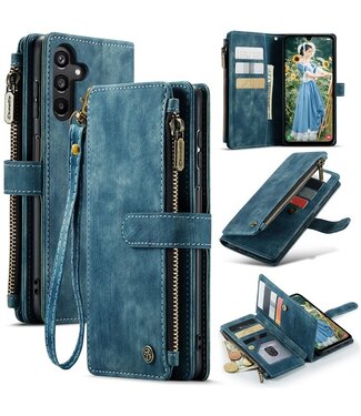 SoFetch Blauw Zacht Wallet Hoesje Samsung Galaxy A15 5G