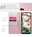 SoFetch Roze Glad Bookcase Hoesje voor de Samsung Galaxy A15 5G