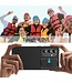 SoFetch Rood Lensbescherming Hybride Hoesje voor de Samsung Galaxy A15 5G