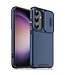 SoFetch Blauw Lensbescherming Hybride Hoesje voor de Samsung Galaxy A15 5G