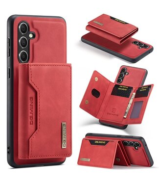 Rood Pasjeshouder 2-in-1 Hoesje Samsung Galaxy A15 5G