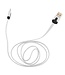 Lightning USB Kabel 100 cm - Wit / Zwart