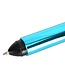 Blauwe Mini Stylus + Pen + Stofplug