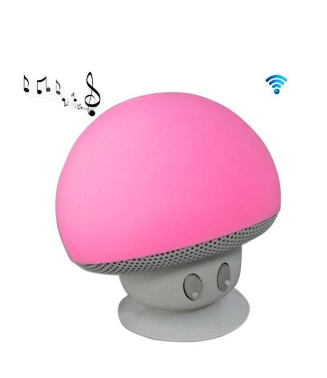 Paddenstoel Bluetooth Speaker - Roze