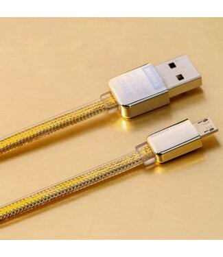 Remax Micro USB Kabel 100 cm - Goud