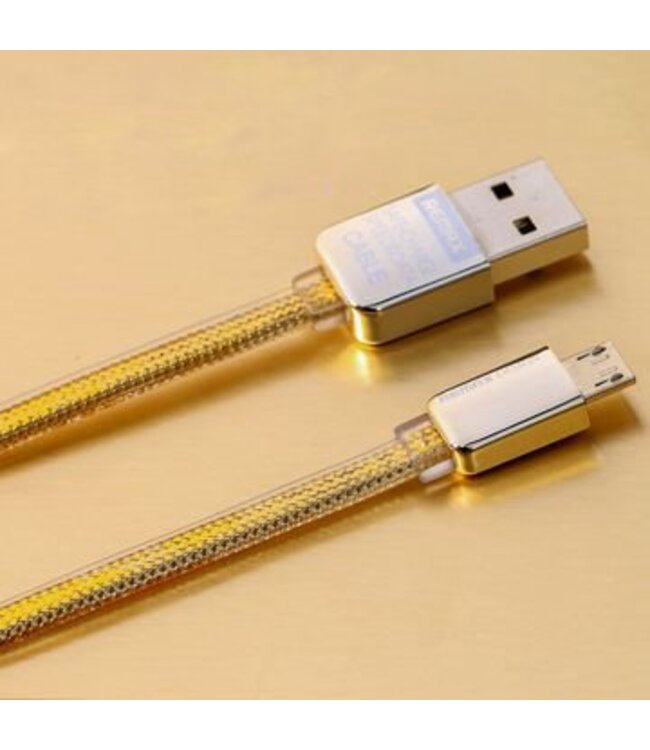 Remax Micro USB Kabel 100 cm - Goud