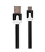 Universele Micro USB Kabel 100 cm - Zwart / Wit