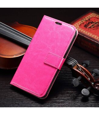 Roze Booktype Hoesje Samsung Galaxy S7