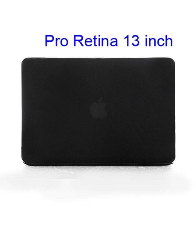 Zwarte Hardcase Cover Macbook Pro 13-inch Retina