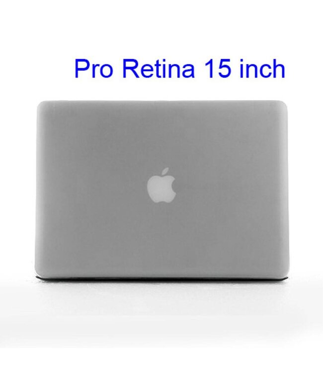 Transparante Hardcase Cover Macbook Pro 15-inch Retina