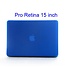 Blauwe Hardcase Cover Macbook Pro 15-inch Retina