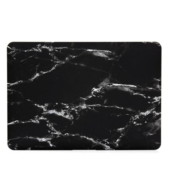 Marmer Hardcover Case Macbook Air 13-inch (Zwart / Wit)