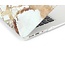 Marmer Hardcover Case Macbook Air 13-inch (Goud / Grijs)