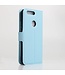 Blauw Litchi Booktype Hoesje Honor 8