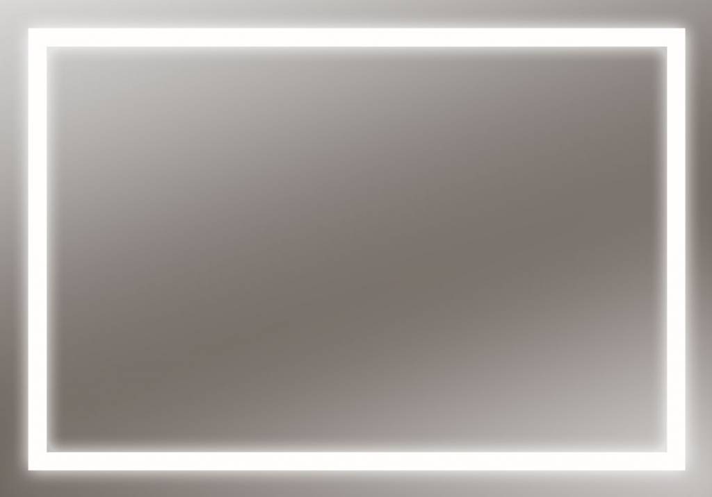 Zalena LED-Lichtspiegel Aurelia mit sandgestrahlten Lichtausschnitten [A+]