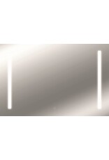 Zalena LED Lichtspiegel Thuban mit sandgestahlten Lichtausschnitten