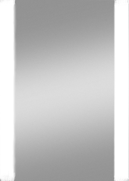 Zalena LED-Lichtspiegel WEGA mit sandgestrahlten Lichtausschnitten [A+]