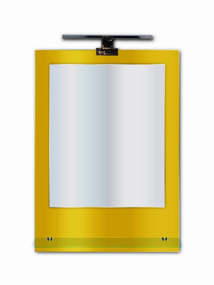 Zalena Ablagespiegel mit LED-Licht Cambrio