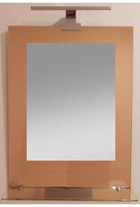 Zalena Ablagespiegel mit LED-Licht Cambrio