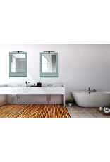 Zalena Ablagespiegel mit LED-Licht Cambrio