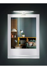 Zalena Ablagespiegel mit LED-Licht Cambrio