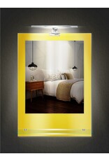 Zalena Ablagespiegel mit LED-Licht Cambrio
