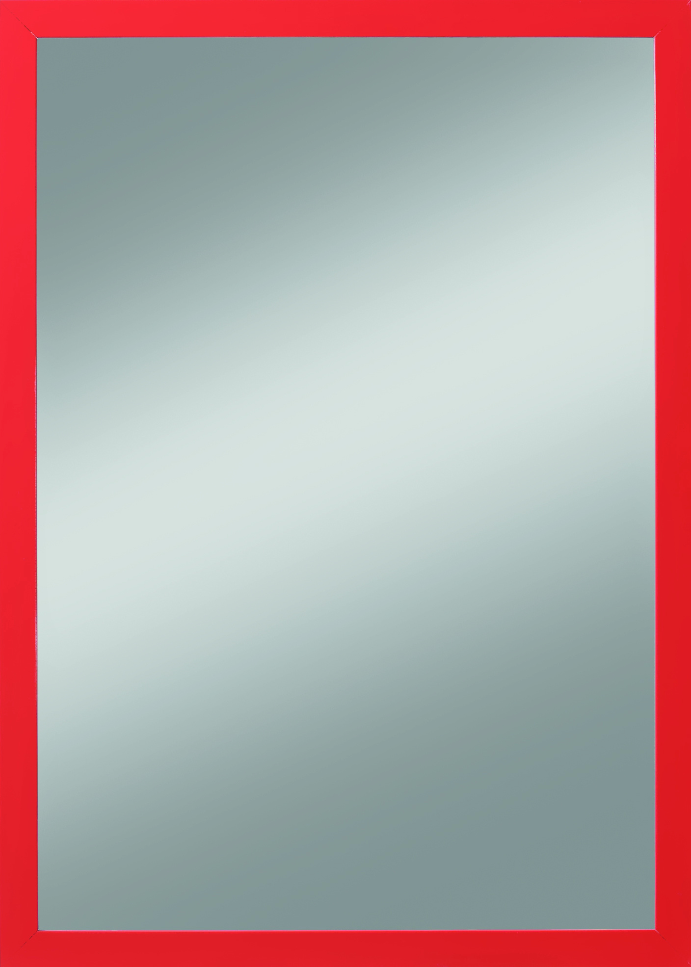 Zalena Rahmenspiegel Puro in der Farbe Rot