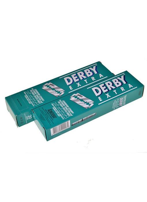 Derby 2x grote doos safety razor mesjes (200 mesjes)