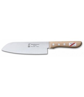 Robert Herder santoku in roestvrij staal - 17cm